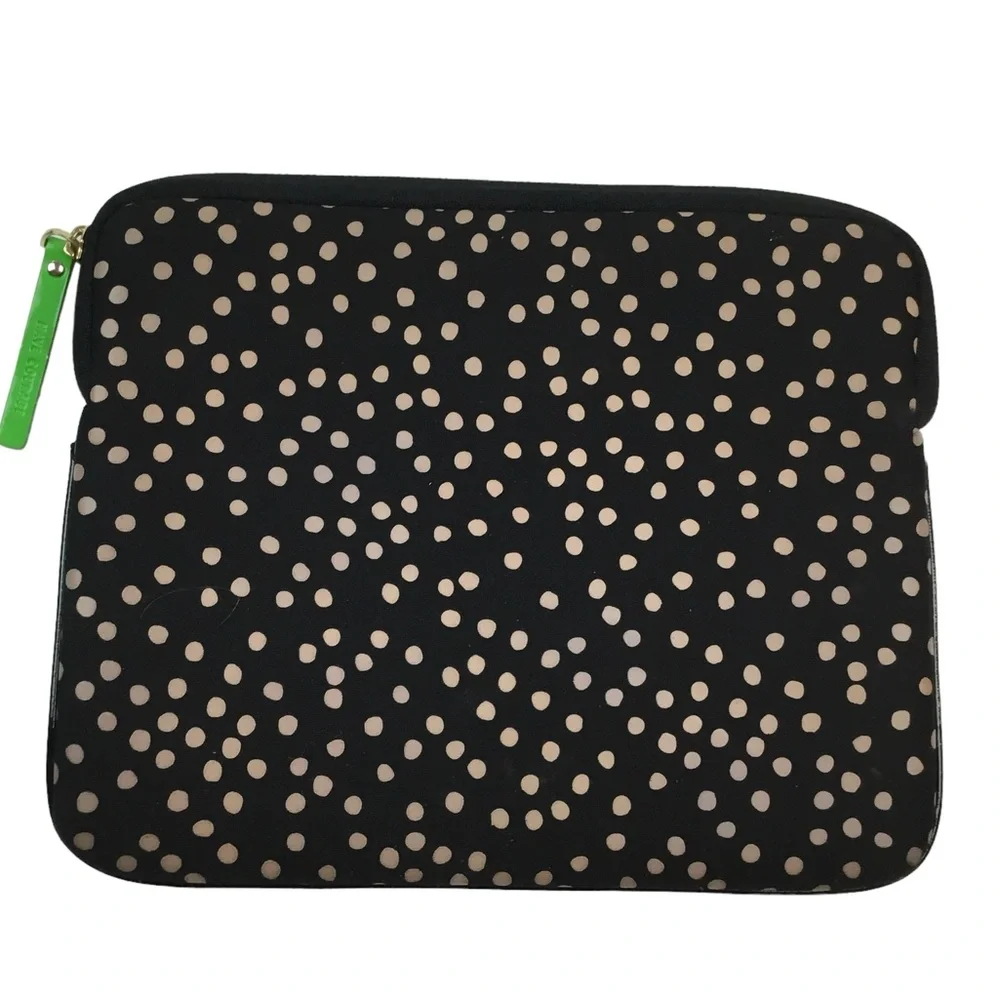 Kate Spade Black White Polka Dot Tablet IPad Case